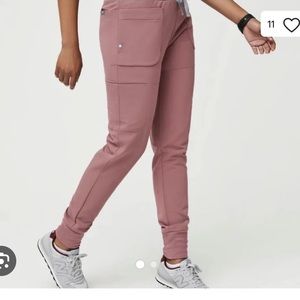 Figs Qua Skinny Jogger Scrub Pants - Mauve